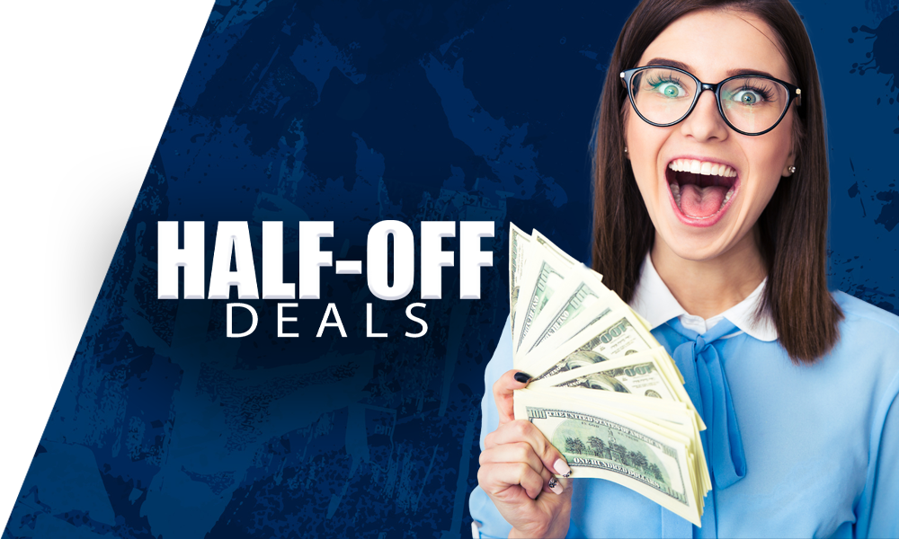 Half-Off Fridays